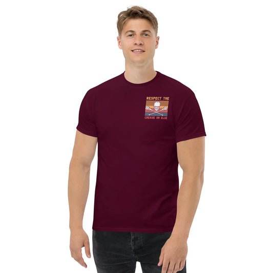 Halloween Respect the Crease Men's classic tee Coast 2 Coast Lax USA