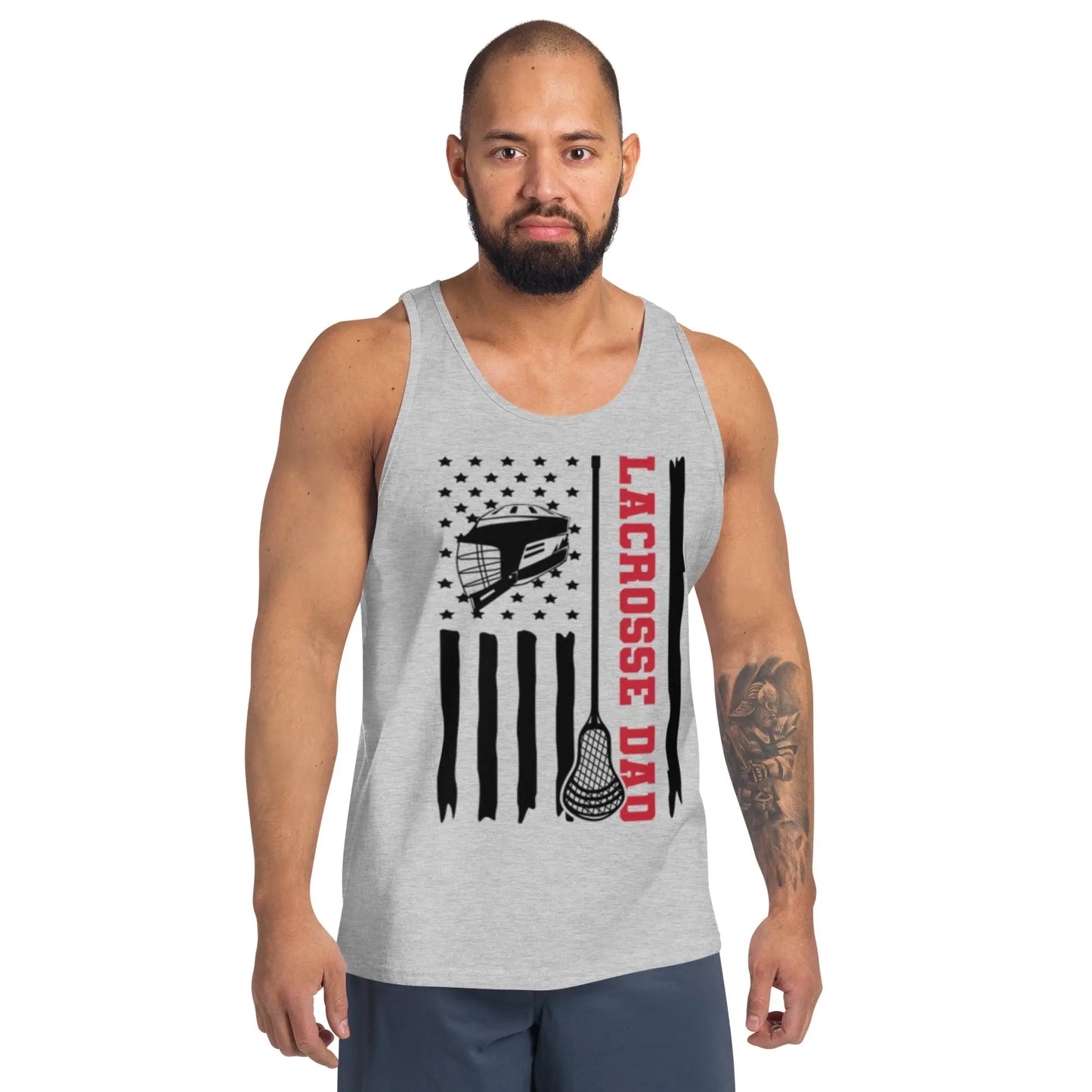 Dad Tank Top Coast 2 Coast Lax USA