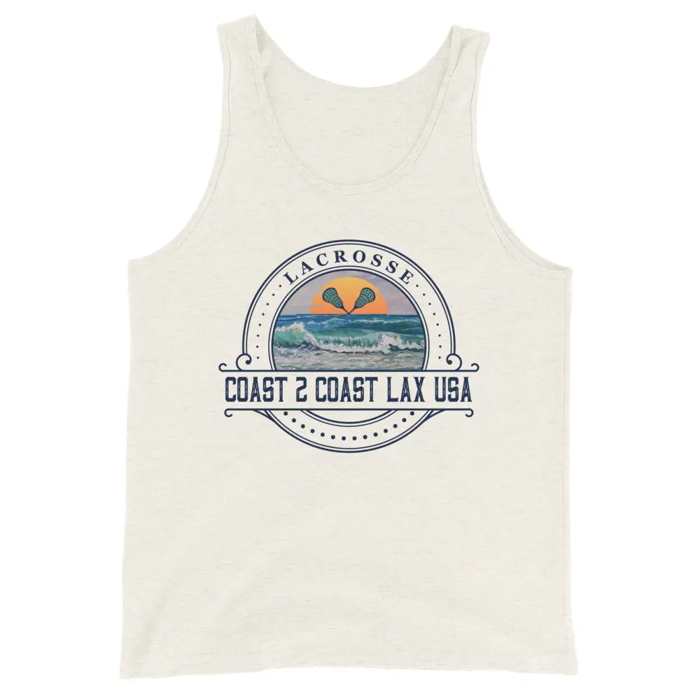 Men Logo Tank Top Coast 2 Coast Lax USA