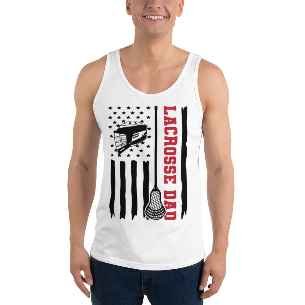 Dad Tank Top Coast 2 Coast Lax USA