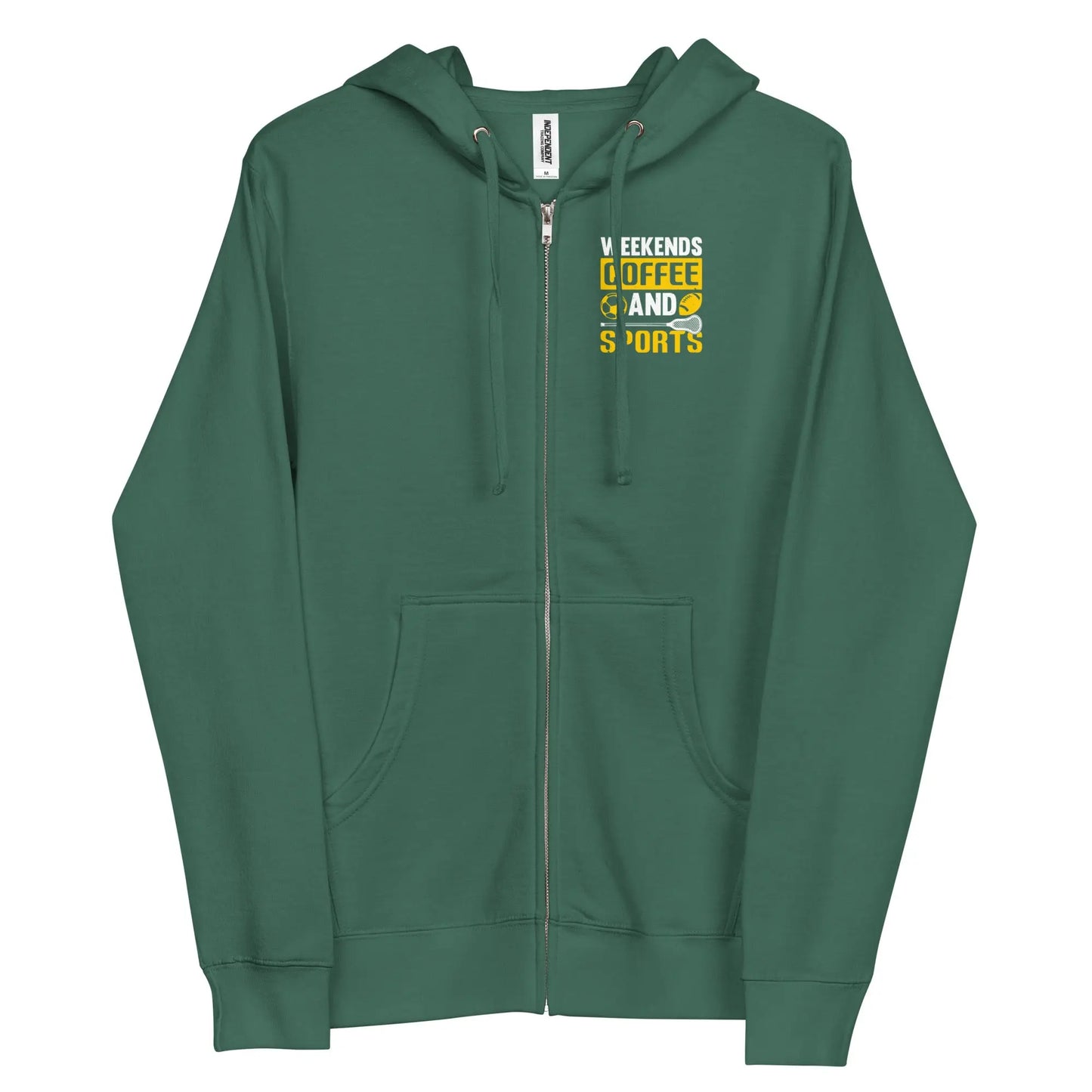 Adult Weekender fleece zip up hoodie Coast 2 Coast Lax USA