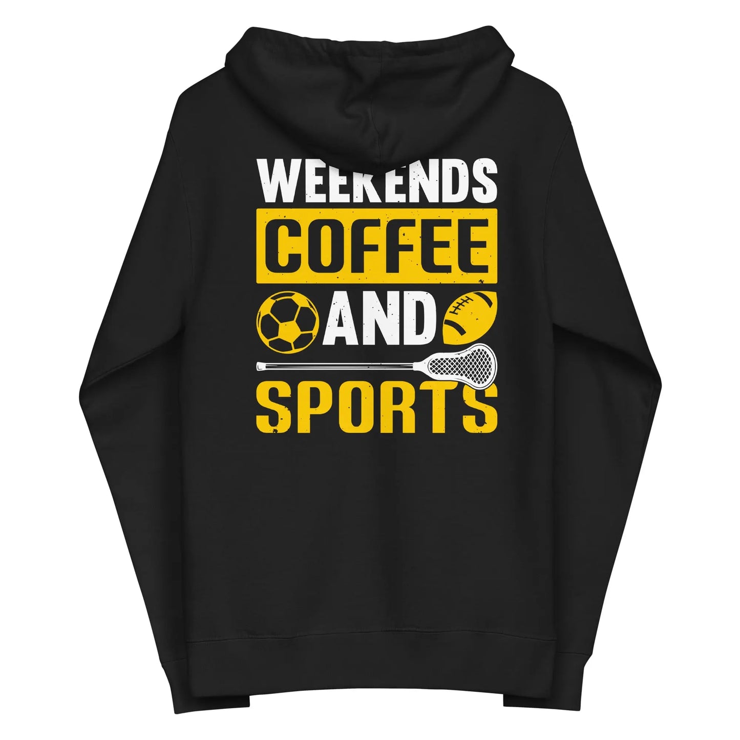 Adult Weekender fleece zip up hoodie Coast 2 Coast Lax USA