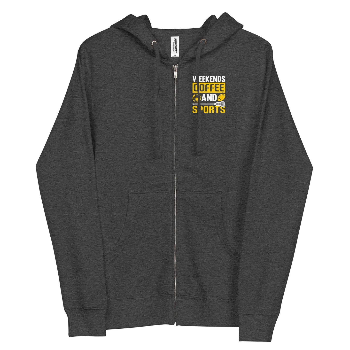 Adult Weekender fleece zip up hoodie Coast 2 Coast Lax USA