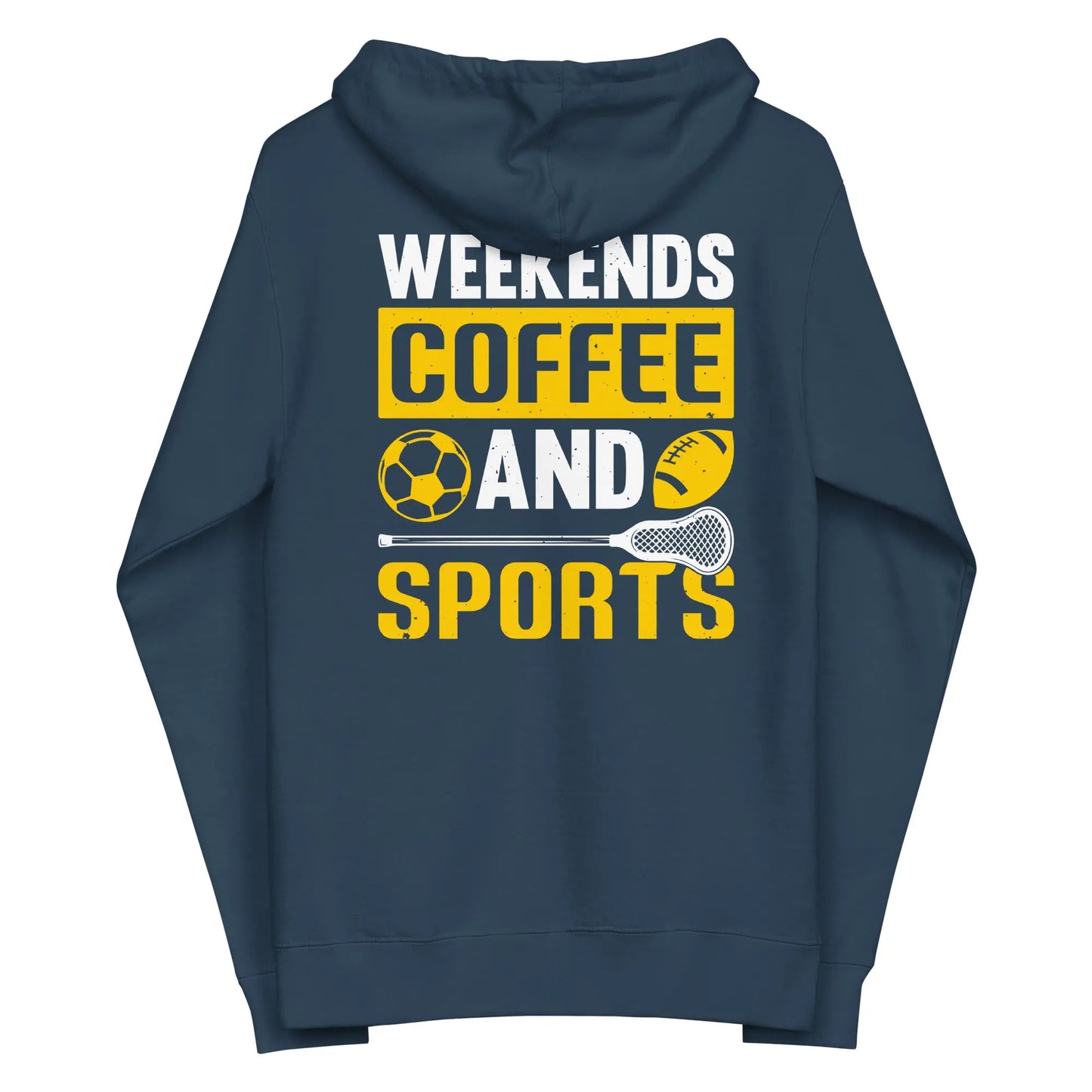 Adult Weekender fleece zip up hoodie Coast 2 Coast Lax USA