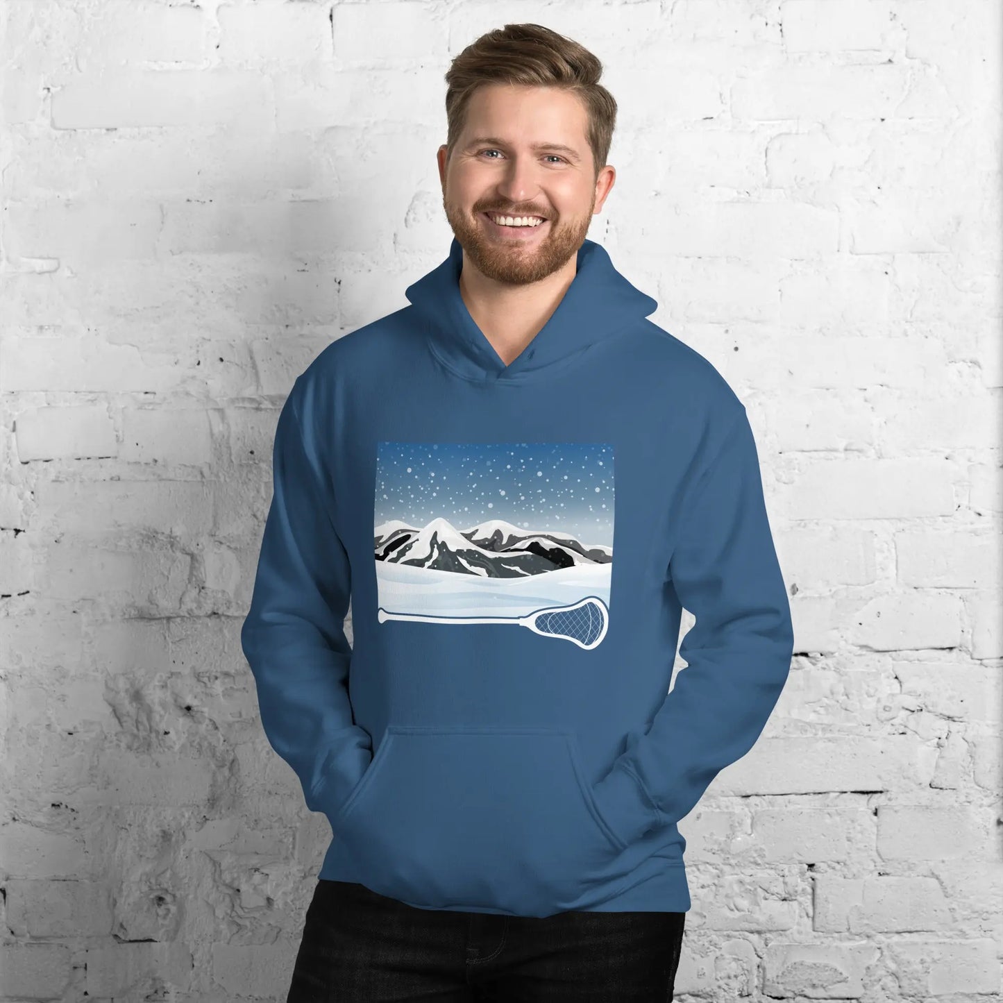 Adult Winter Lacrosse Hoodie Coast 2 Coast Lax USA