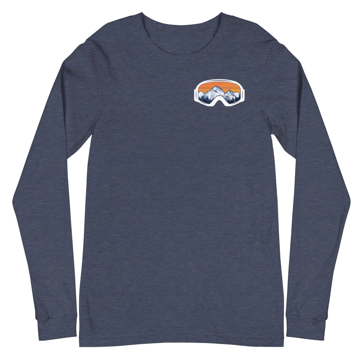 Adult Ski Long Sleeve Tee Coast 2 Coast Lax USA