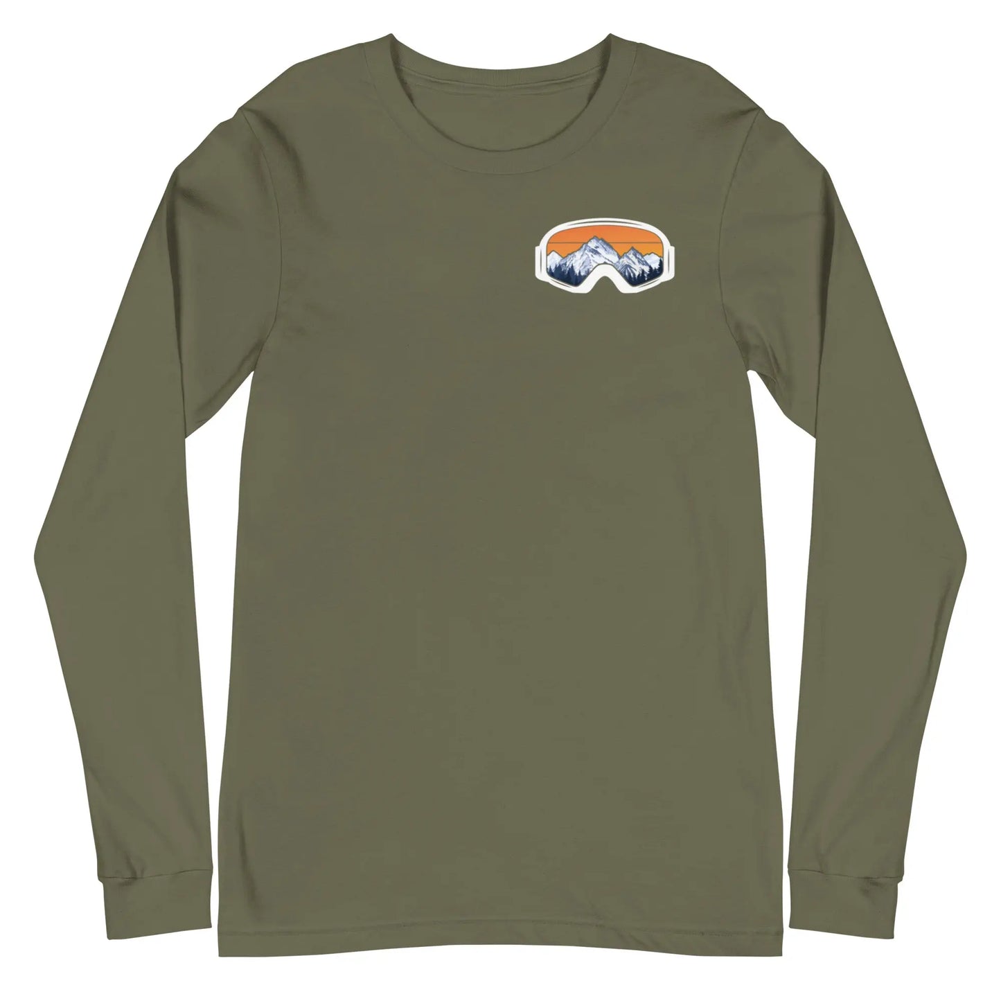 Adult Ski Long Sleeve Tee Coast 2 Coast Lax USA