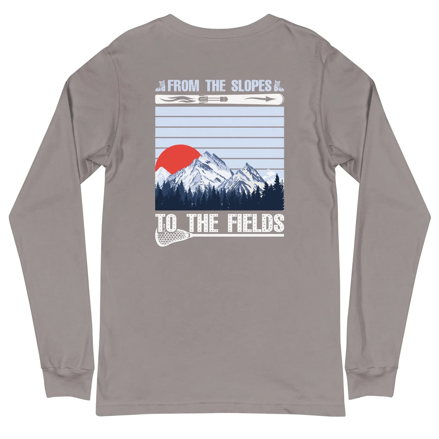 Adult Ski Long Sleeve Tee Coast 2 Coast Lax USA