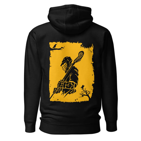 Adult Lacrosse Player Hoodie Coast 2 Coast Lax USA