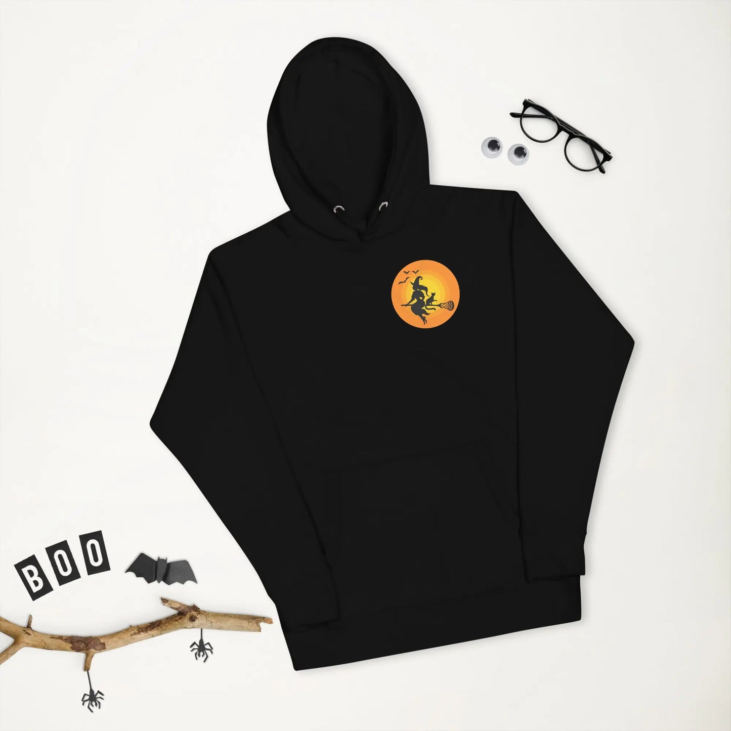 Halloween Lacrosse Witch Unisex Hoodie Coast 2 Coast Lax USA