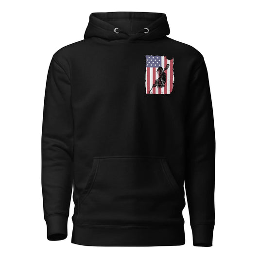 All American Adult Hoodie Coast 2 Coast Lax USA