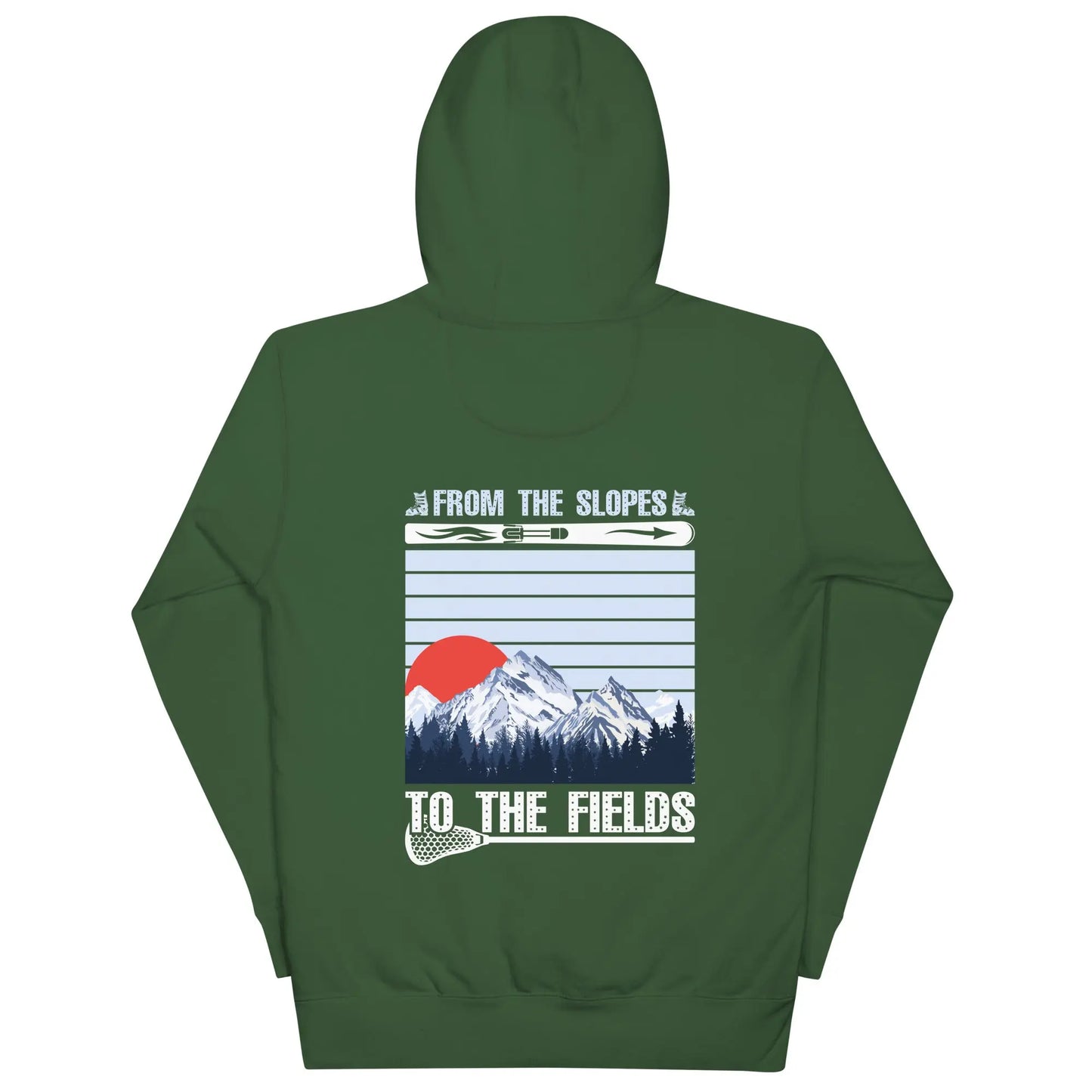 Adult Ski Hoodie Coast 2 Coast Lax USA