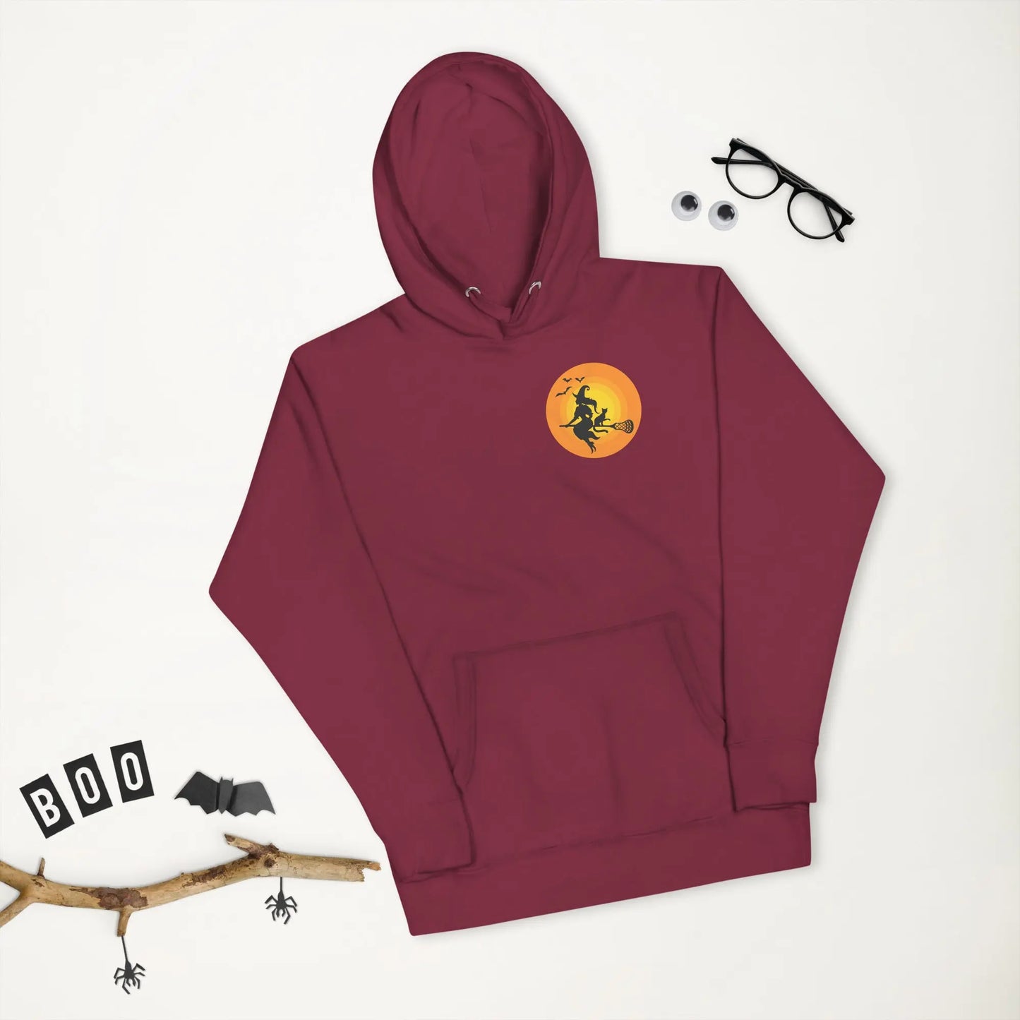 Halloween Lacrosse Witch Unisex Hoodie Coast 2 Coast Lax USA