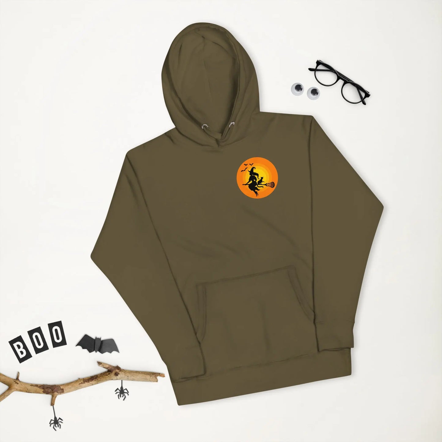 Halloween Lacrosse Witch Unisex Hoodie Coast 2 Coast Lax USA