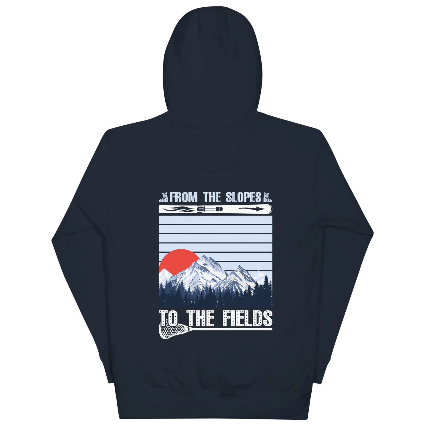 Adult Ski Hoodie Coast 2 Coast Lax USA