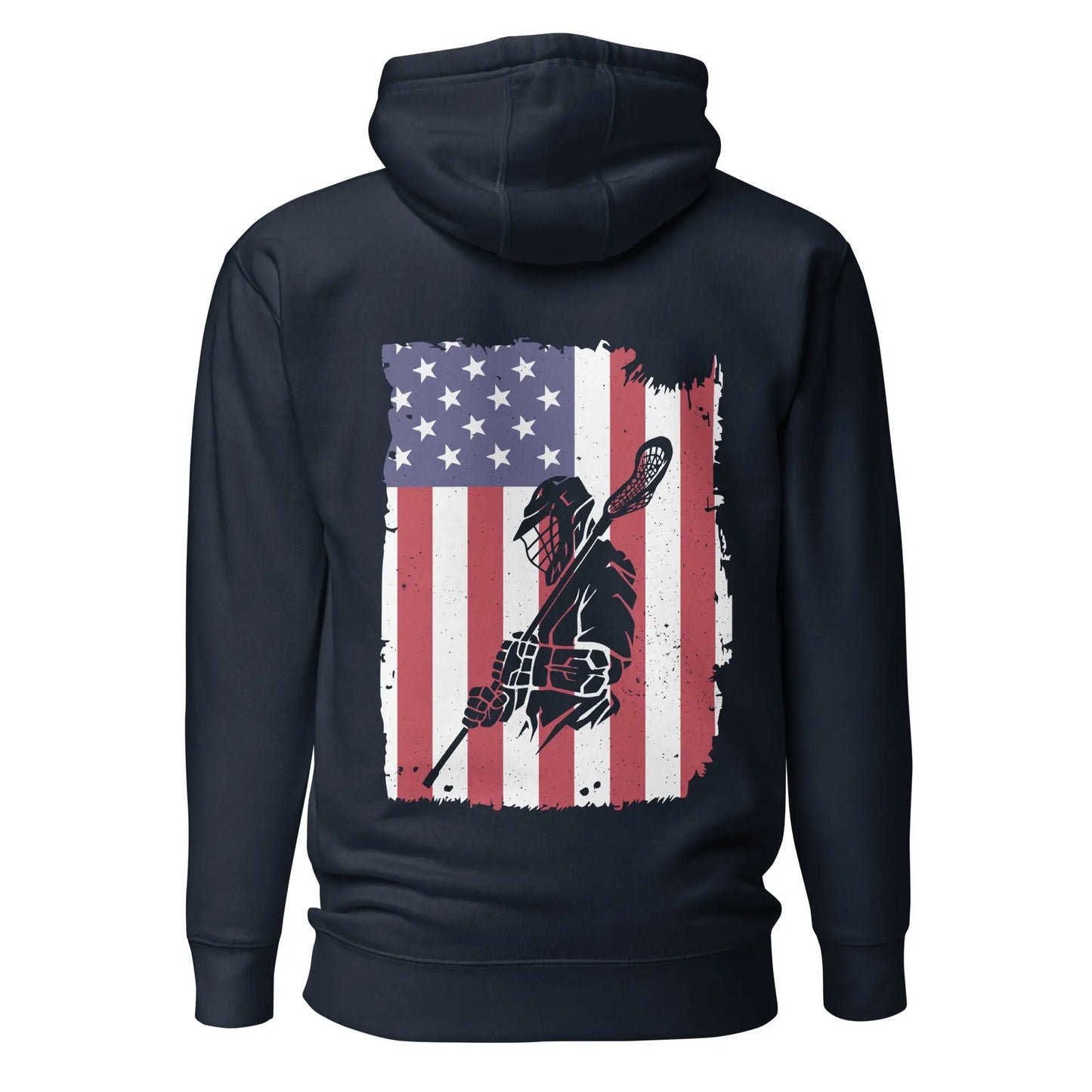 All American Adult Hoodie Coast 2 Coast Lax USA
