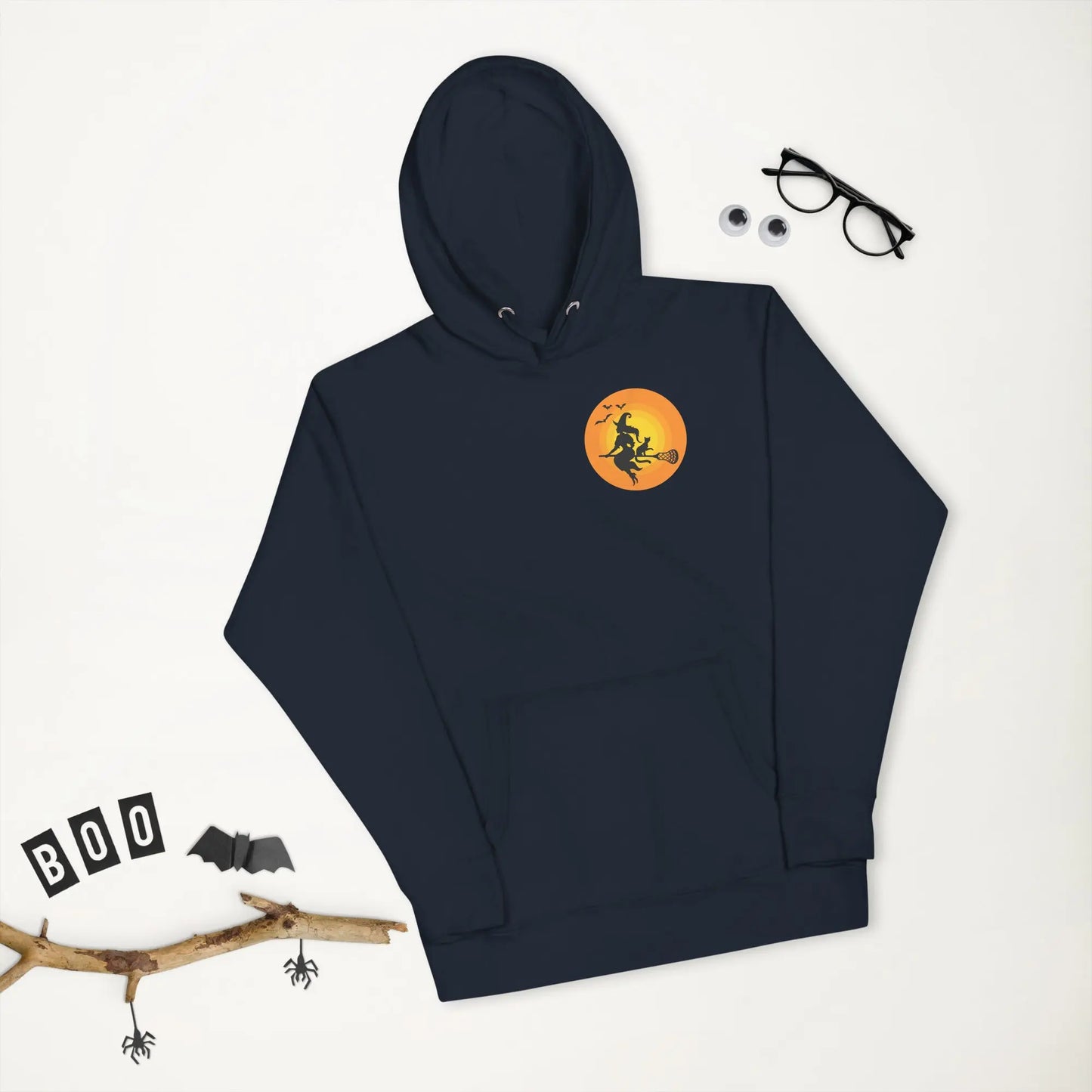 Halloween Lacrosse Witch Unisex Hoodie Coast 2 Coast Lax USA