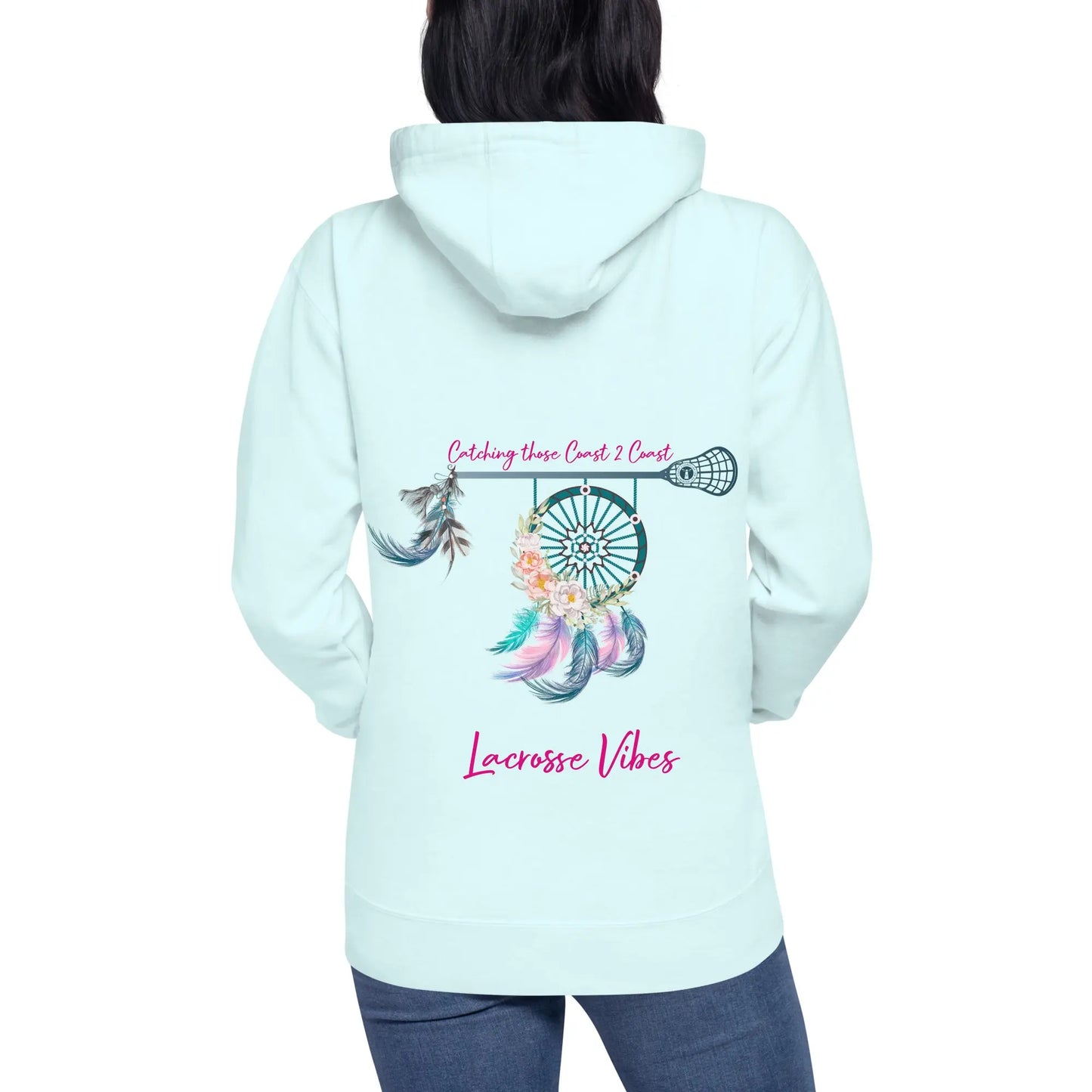 Catalina Adult Lacrosse Vibes Hoodie Coast 2 Coast Lax USA
