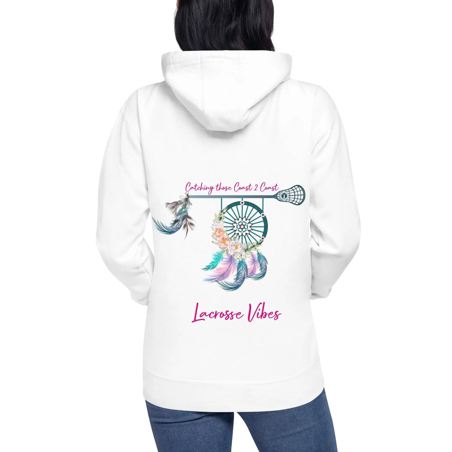 Catalina Adult Lacrosse Vibes Hoodie Coast 2 Coast Lax USA