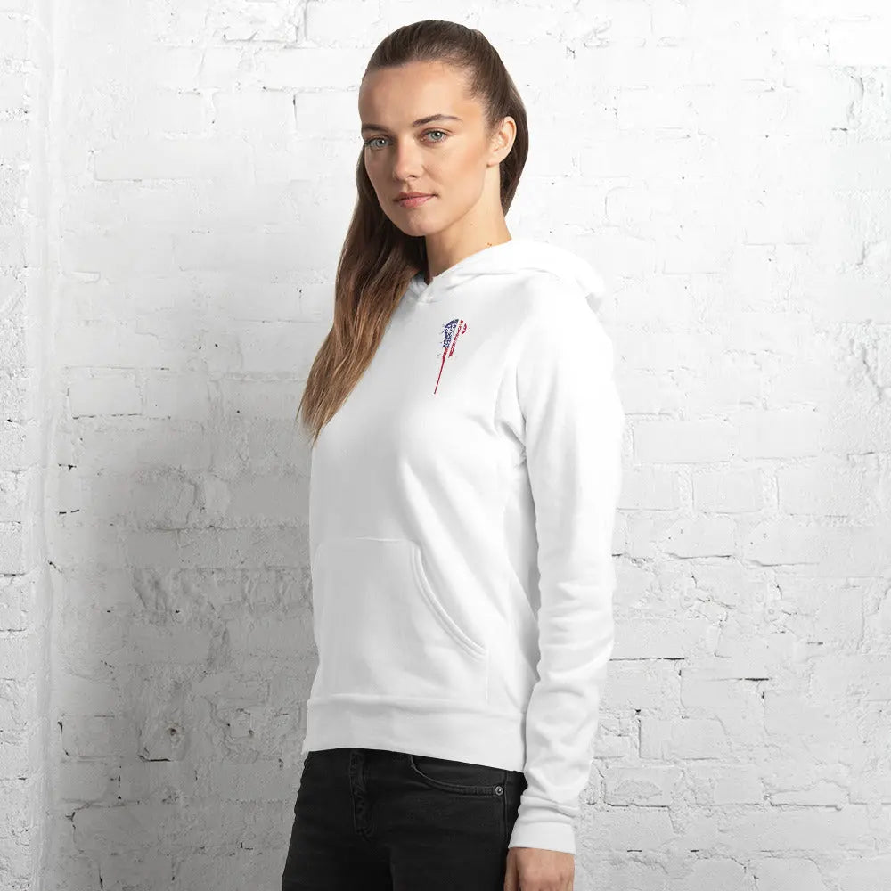 All American Girl Adult hoodie Coast 2 Coast Lax USA