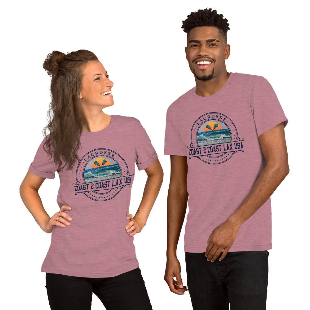 Adult C2C LAX USA Logo t-shirt Coast 2 Coast Lax USA