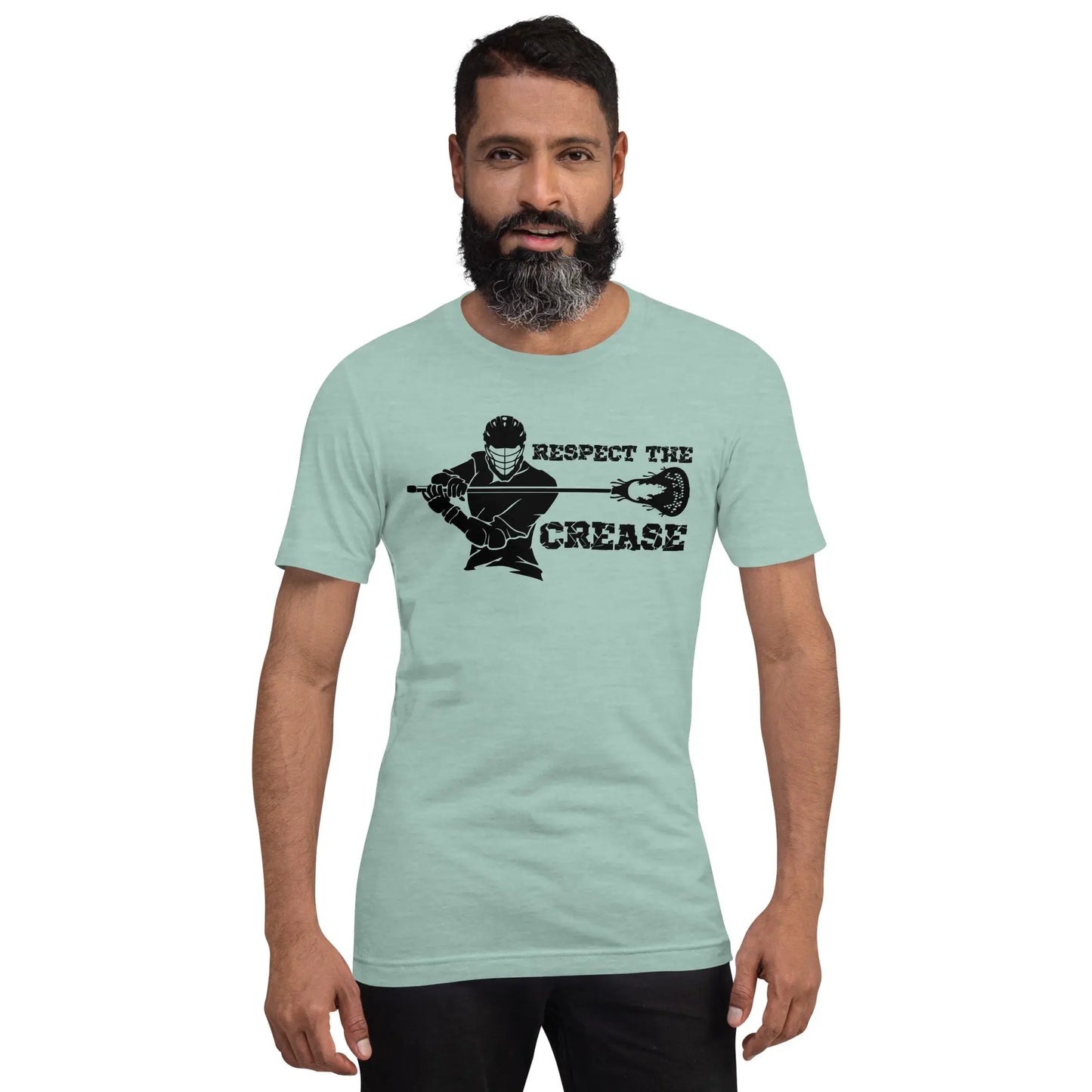 Respect the Crease Unisex t-shirt Coast 2 Coast Lax USA