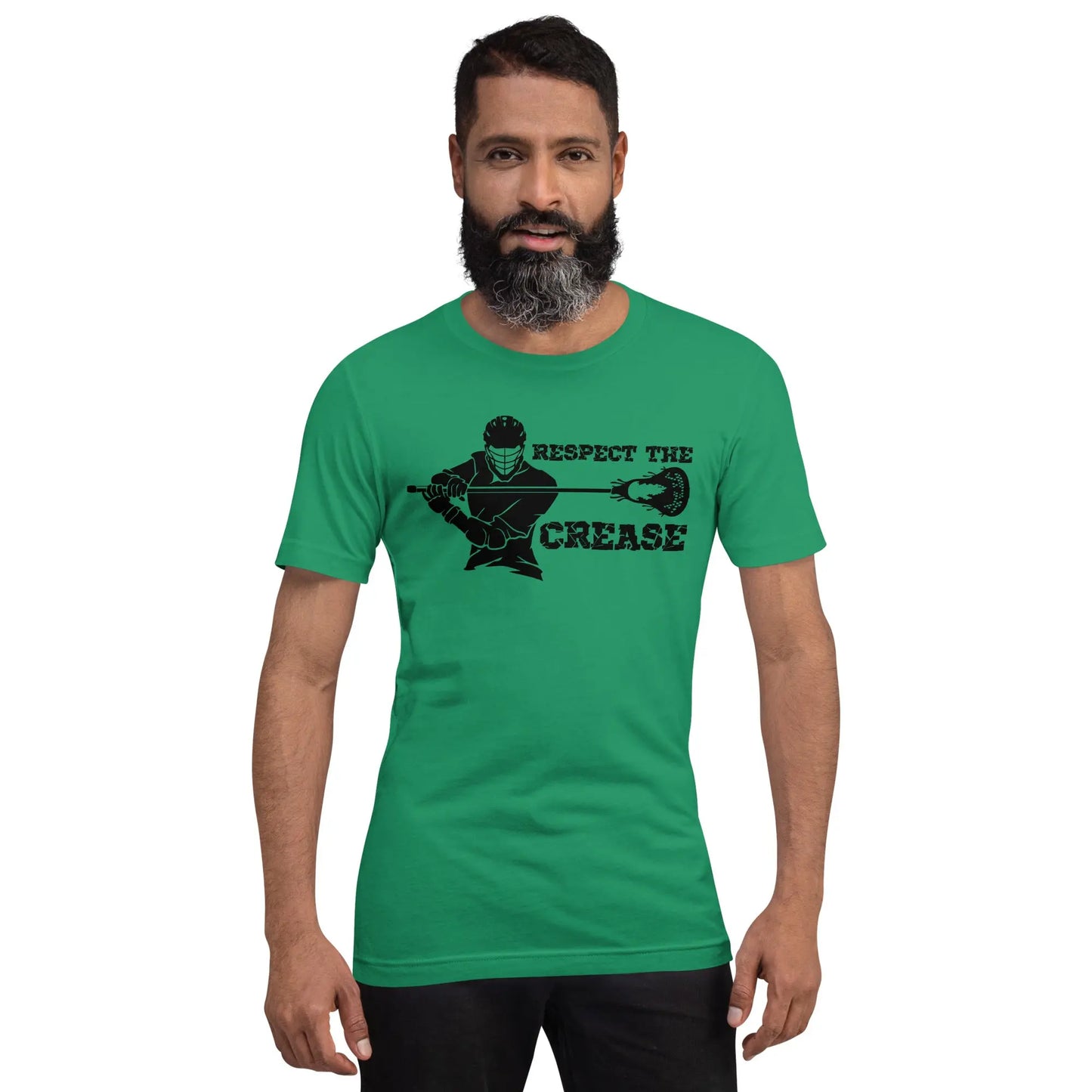 Respect the Crease Unisex t-shirt Coast 2 Coast Lax USA