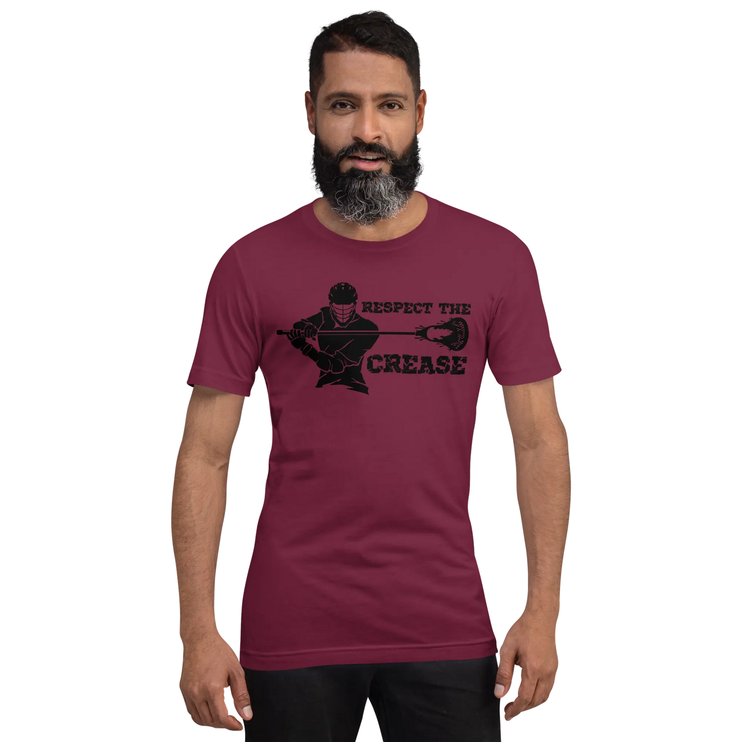 Respect the Crease Unisex t-shirt Coast 2 Coast Lax USA