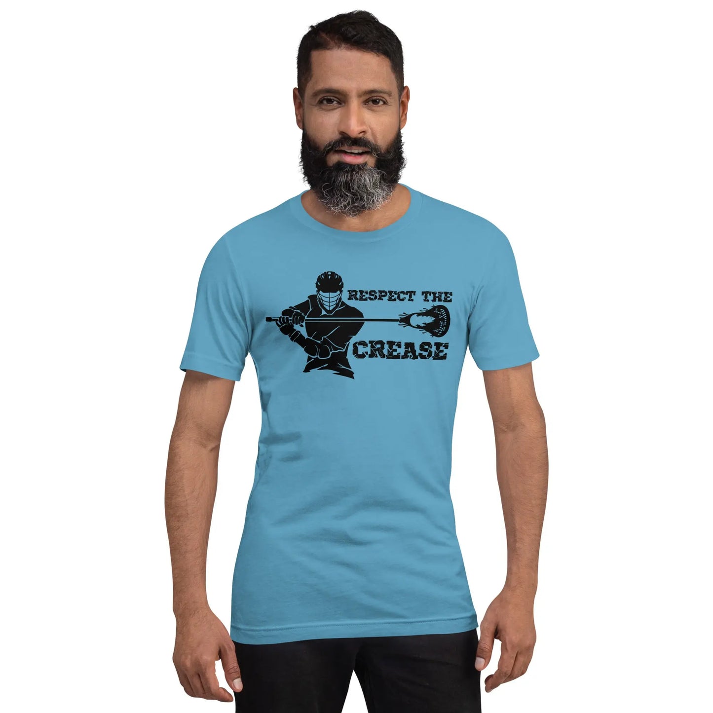 Respect the Crease Unisex t-shirt Coast 2 Coast Lax USA