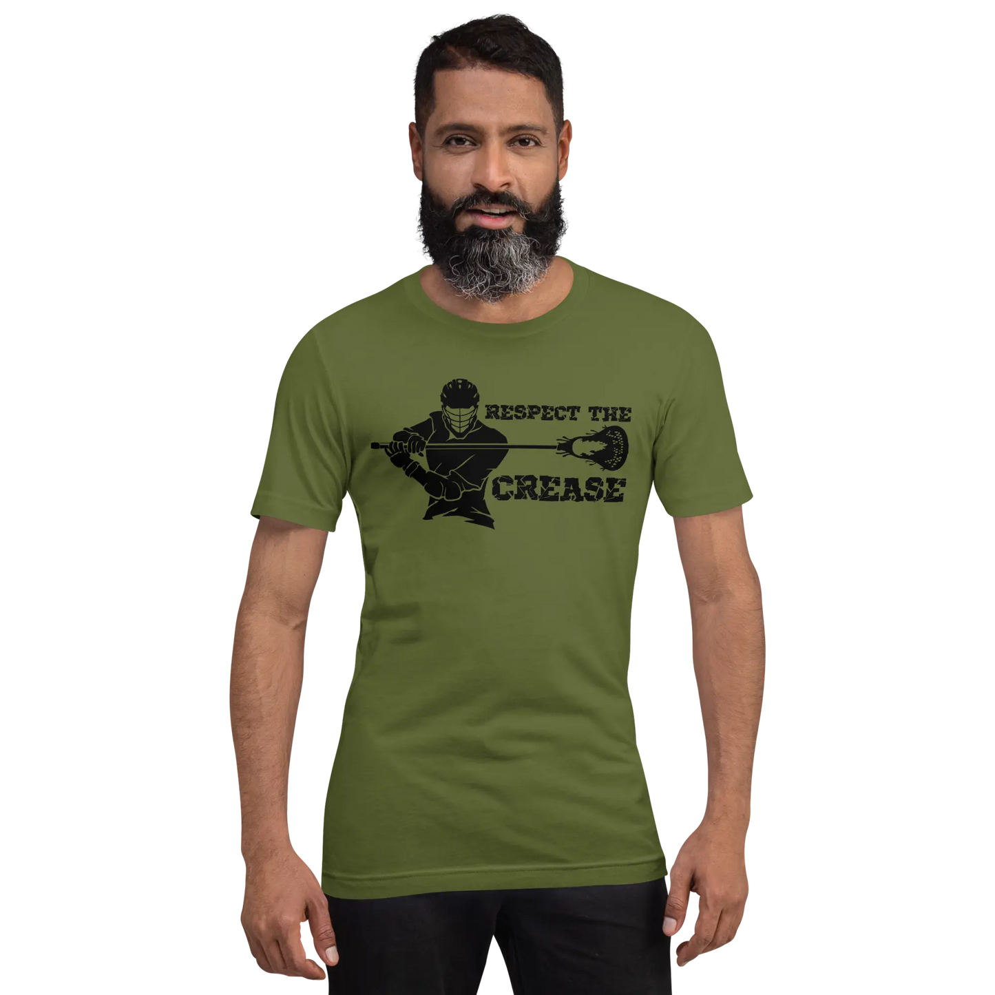 Respect the Crease Unisex t-shirt Coast 2 Coast Lax USA
