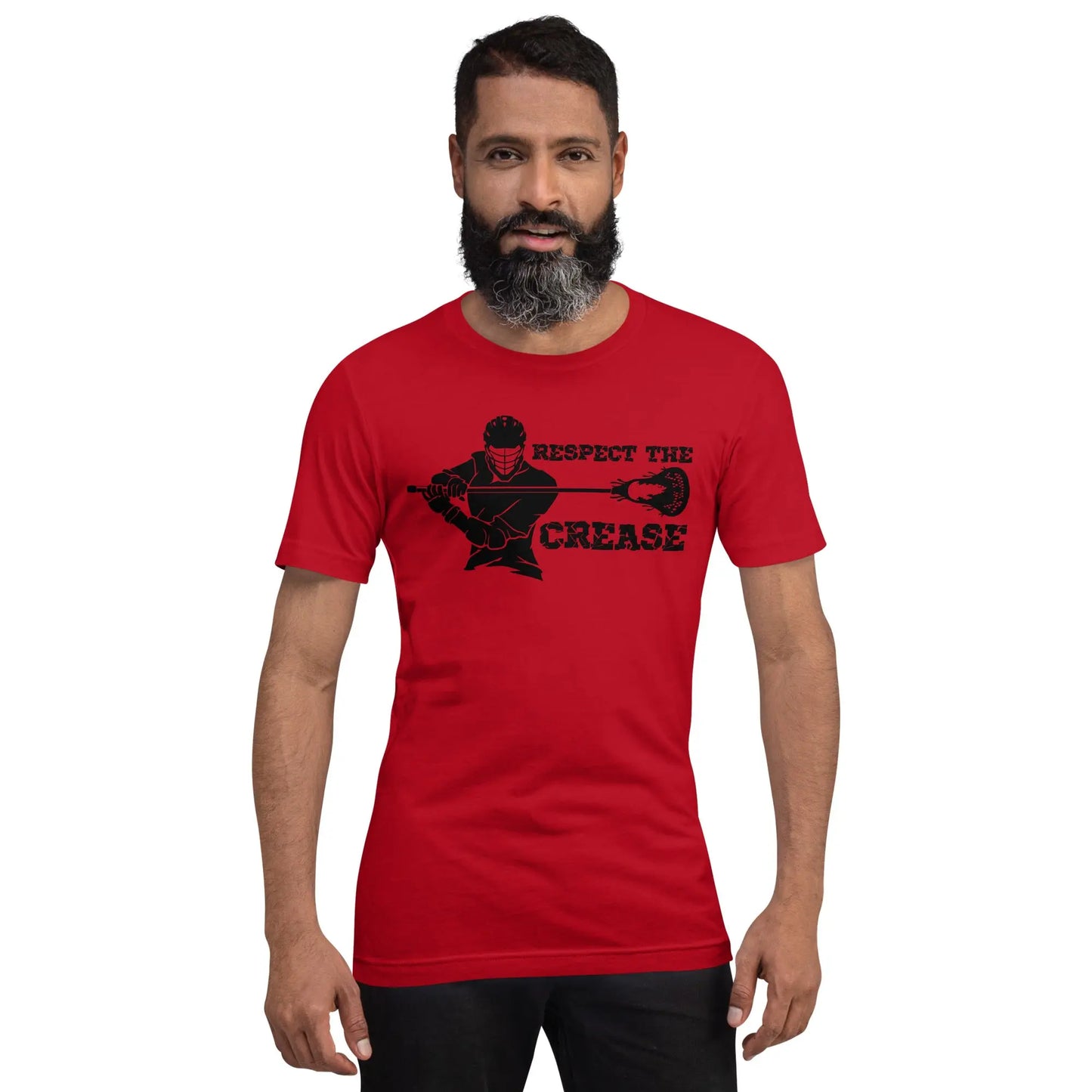 Respect the Crease Unisex t-shirt Coast 2 Coast Lax USA