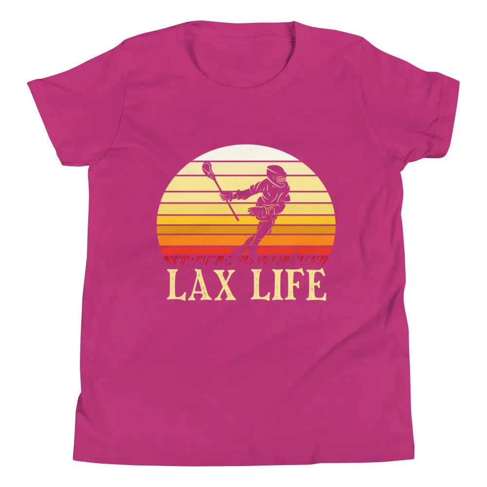 Kids Lacrosse LIFE Short Sleeve T-Shirt Coast 2 Coast Lax USA