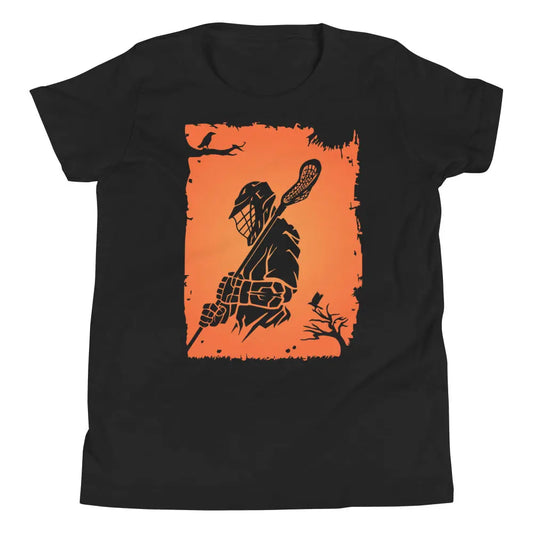Halloween Lacrosse Youth Player Tee Coast 2 Coast Lax USA