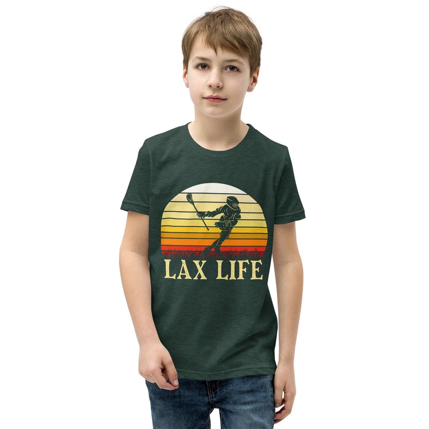 Youth LAX LIFE T-Shirt Coast 2 Coast Lax USA