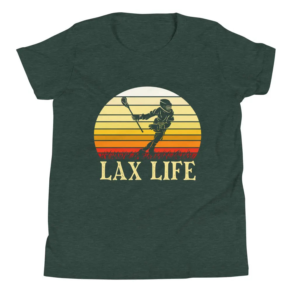 Kids Lacrosse LIFE Short Sleeve T-Shirt Coast 2 Coast Lax USA
