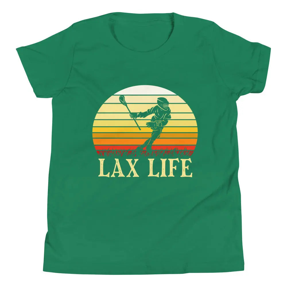 Kids Lacrosse LIFE Short Sleeve T-Shirt Coast 2 Coast Lax USA