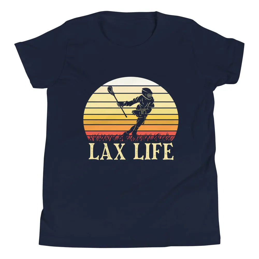 Kids Lacrosse LIFE Short Sleeve T-Shirt Coast 2 Coast Lax USA