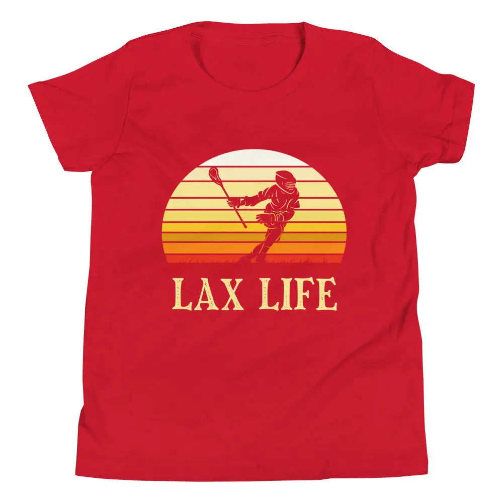 Kids Lacrosse LIFE Short Sleeve T-Shirt Coast 2 Coast Lax USA
