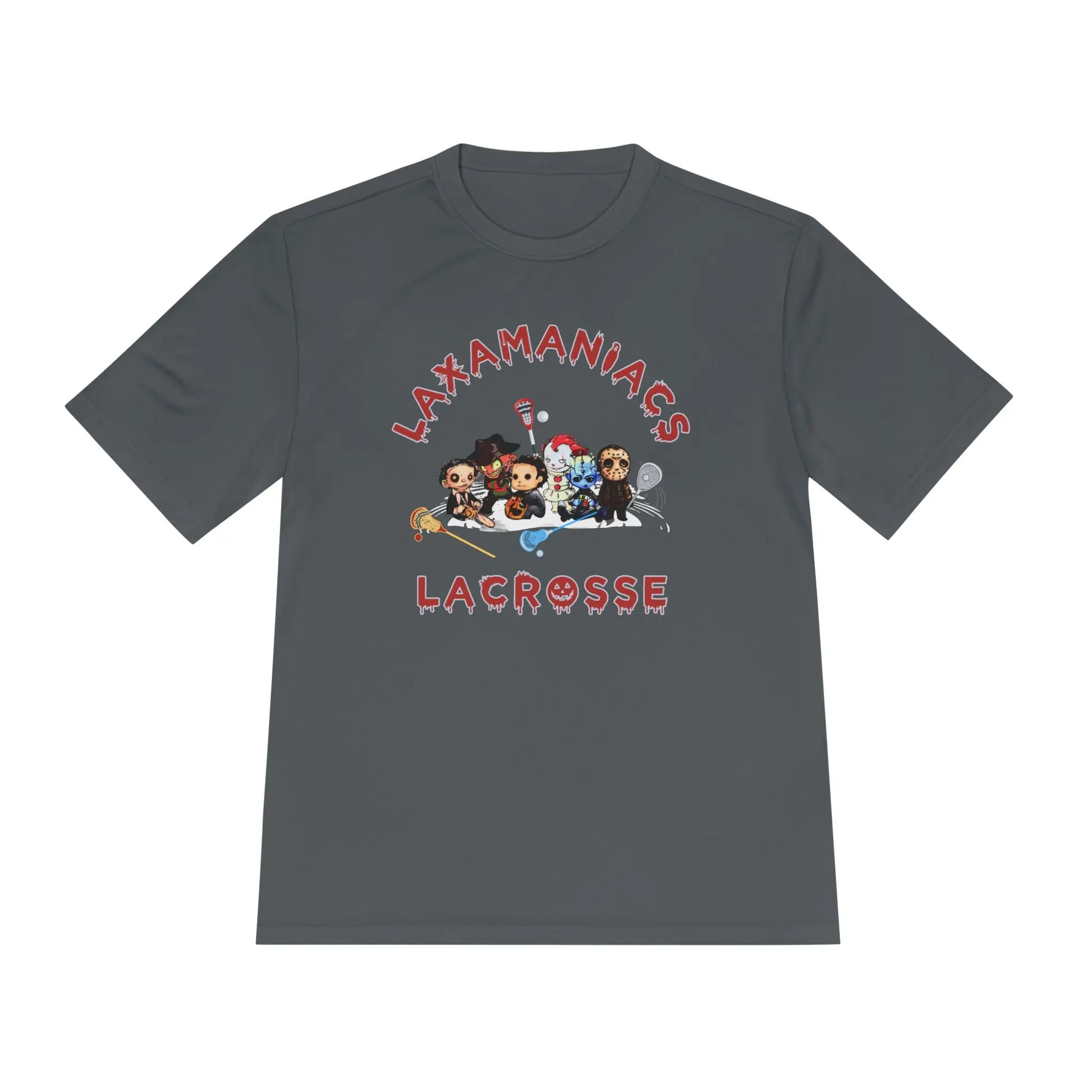 Halloween Lacrosse Club Unisex Moisture Wicking Tee Printify