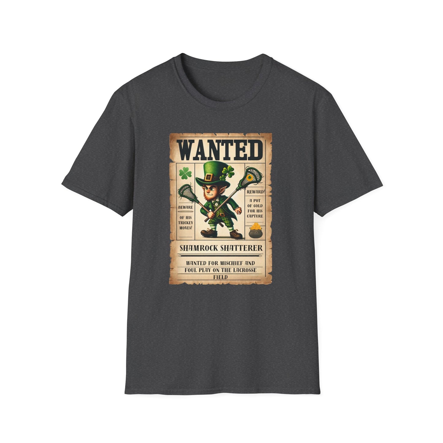 Wanted Shamrock Shatterer T-Shirt