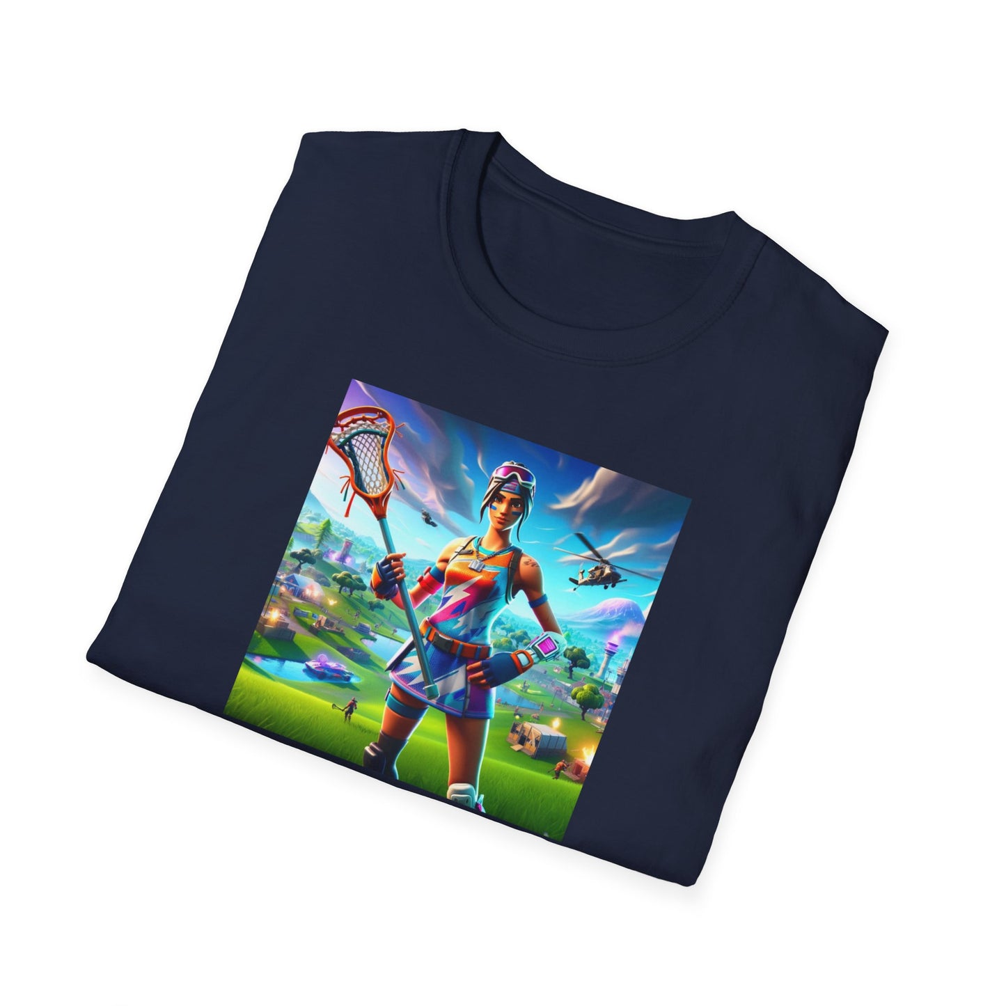 Gamer Girl Lax Cotton Unisex Softstyle T-Shirt