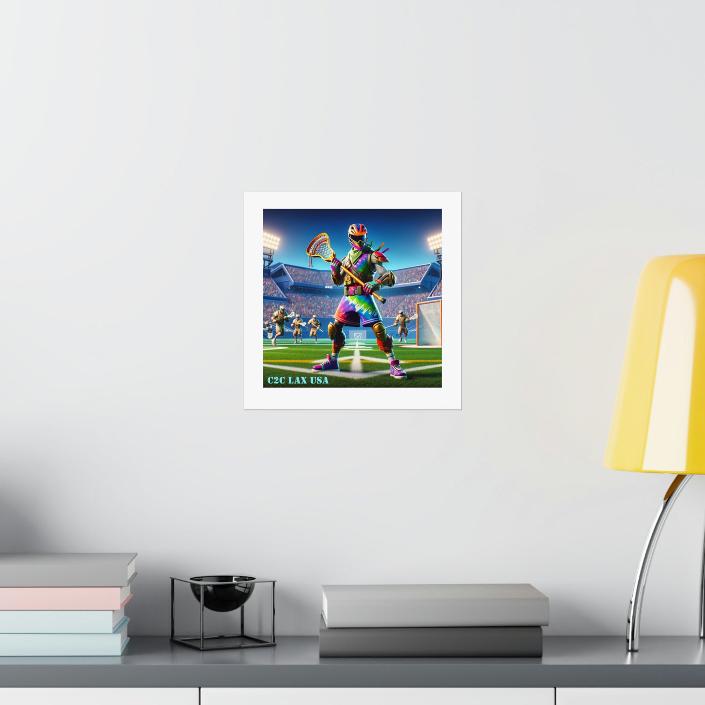 LAX GAMER Matte Vertical Posters