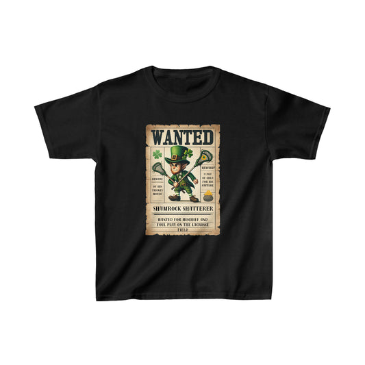 Wanted Shamrock Shatterer Youth Tee