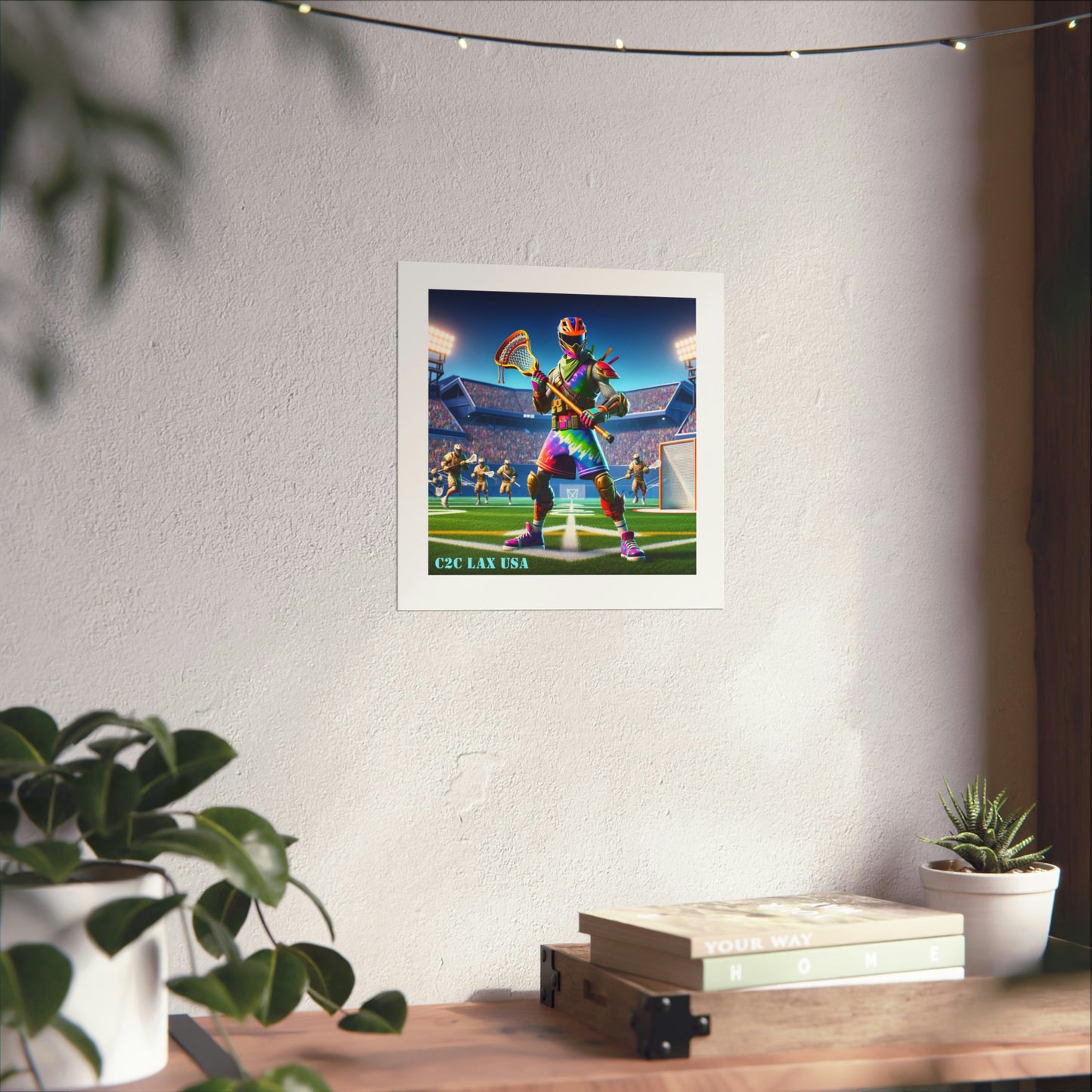 LAX GAMER Matte Vertical Posters