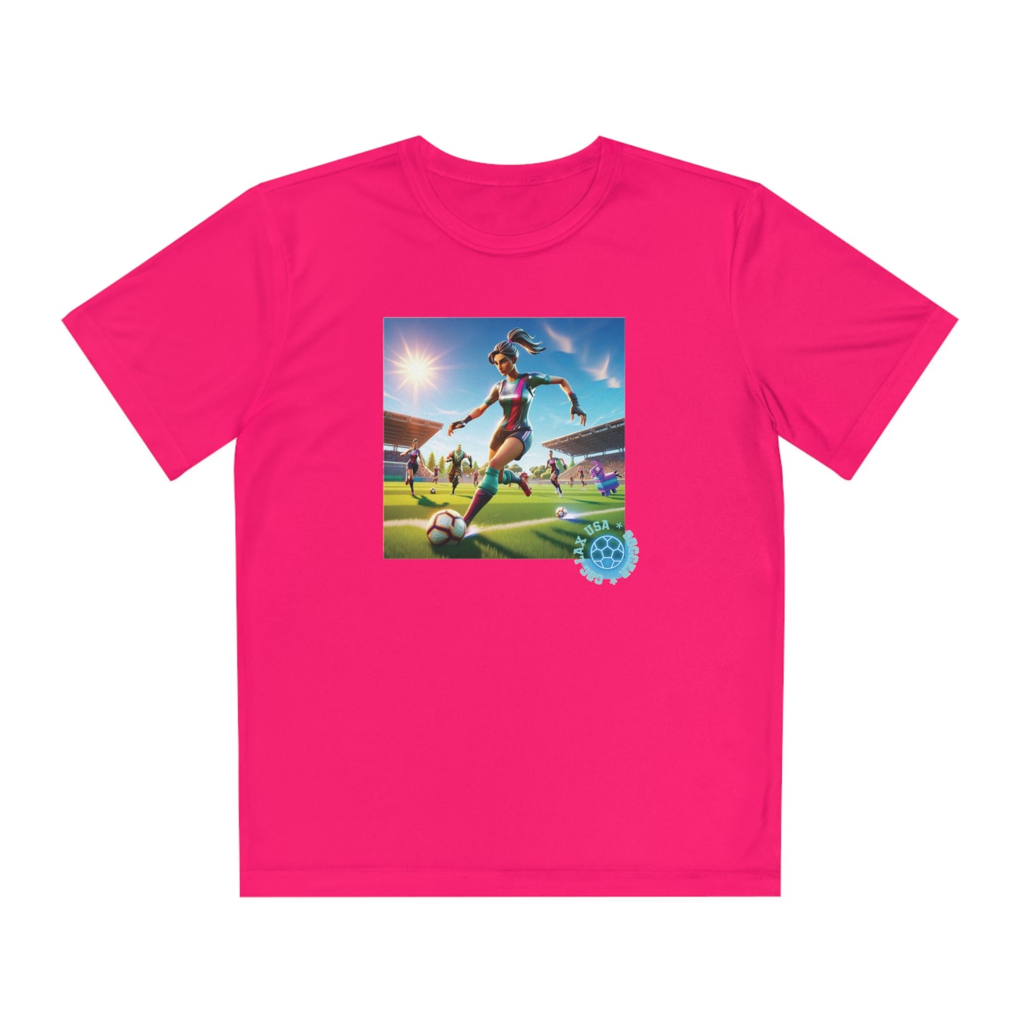 Soccer Gamer Youth Competitor Tee