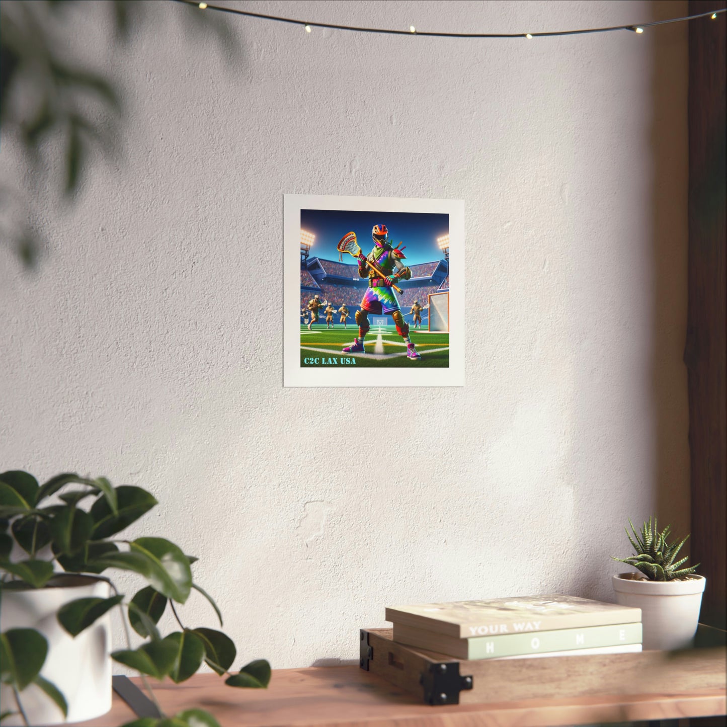 LAX GAMER Matte Vertical Posters