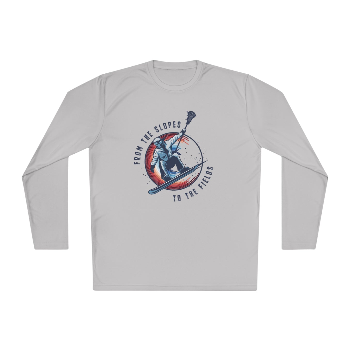 Men's Snowboarding Lax Lightweight Long Sleeve Tee