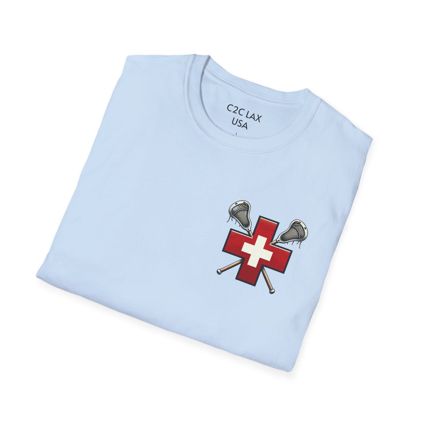 Red White and Bruised Unisex Softstyle T-Shirt