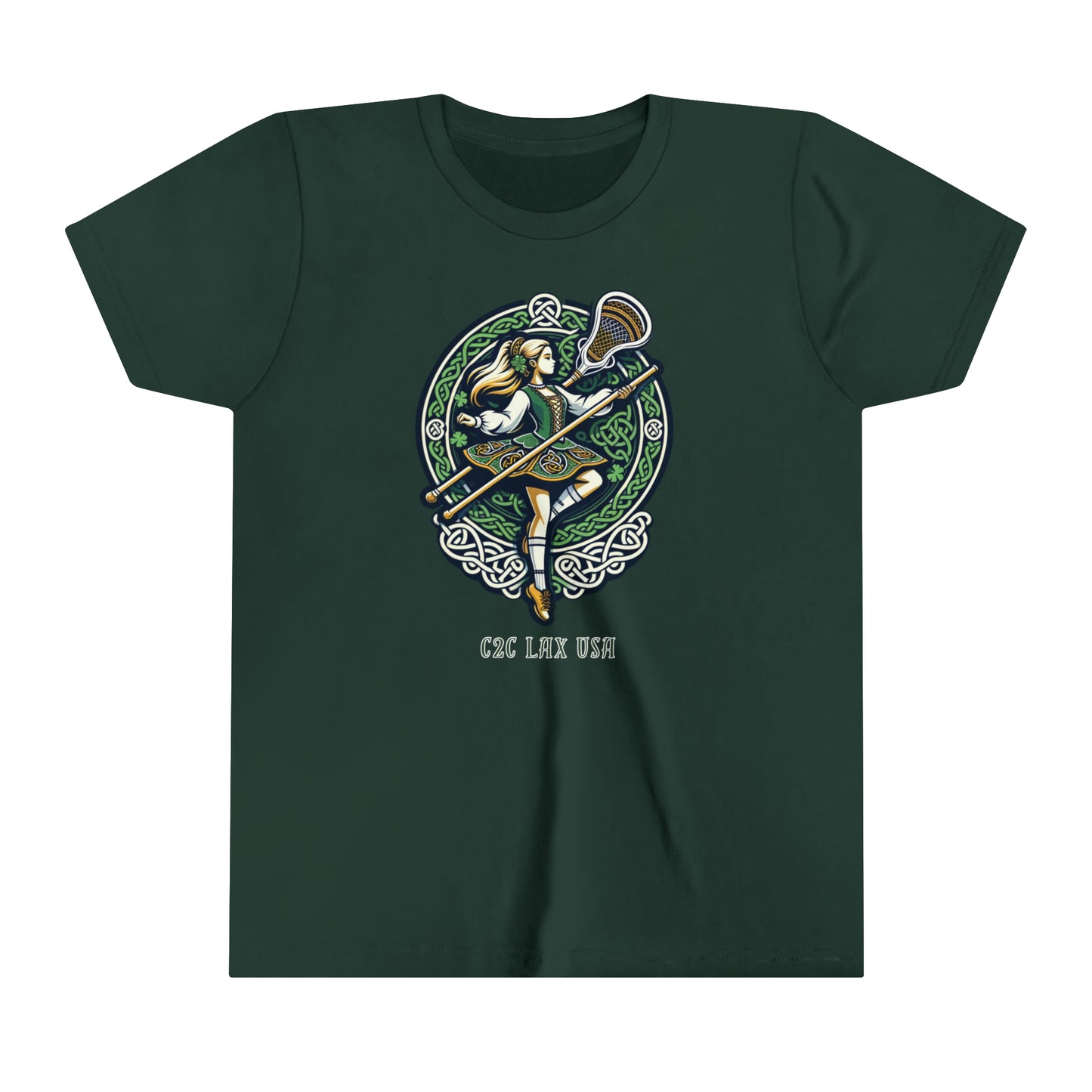 Irish Girl Lax Youth Short Sleeve Tee