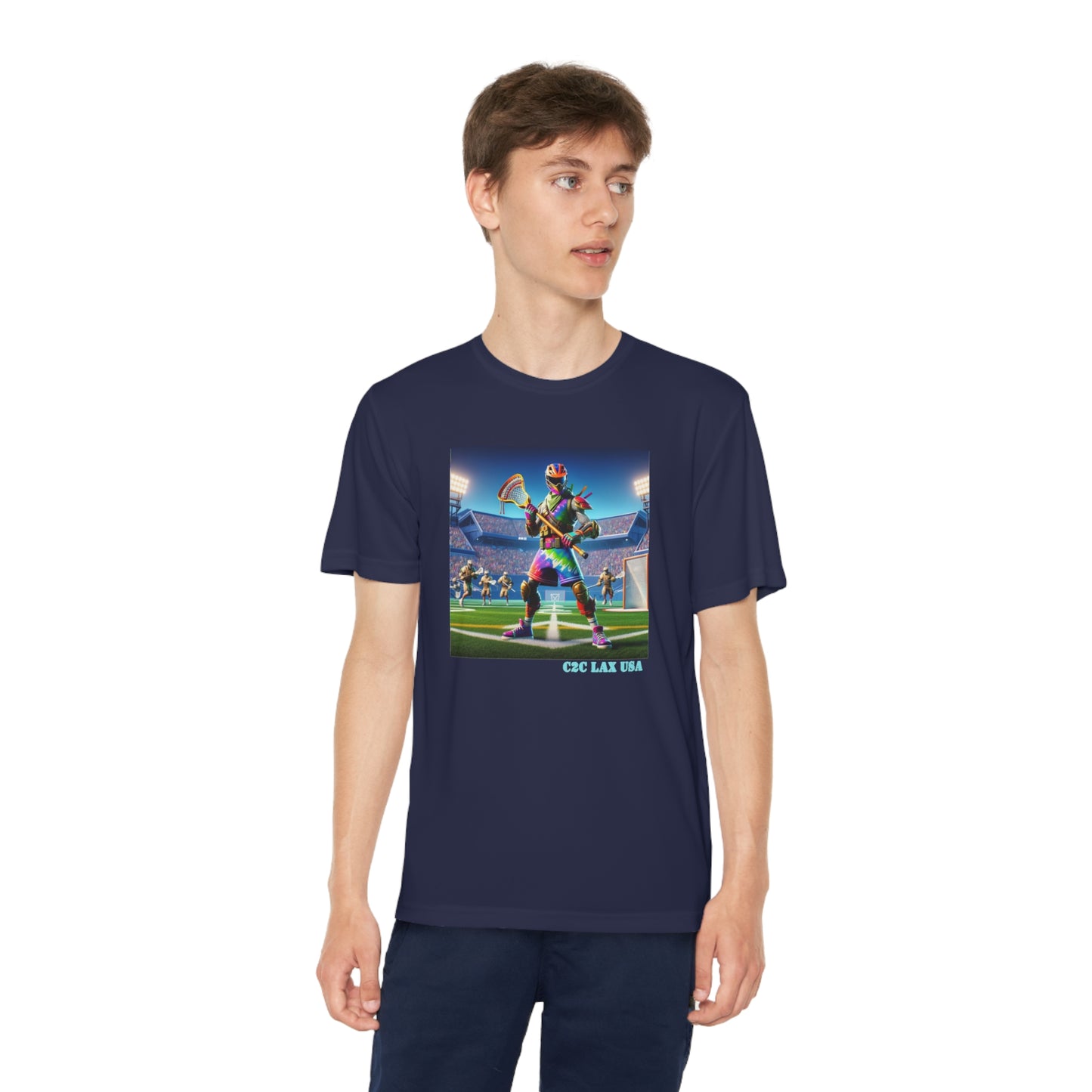 Gaming Lacrosse Youth Tee